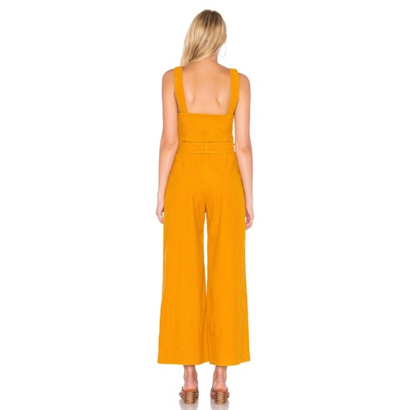 REPOSH Mara Hoffman Idola Jumpsuit in Mustard (fits a size 2) - Picture 3 of 8